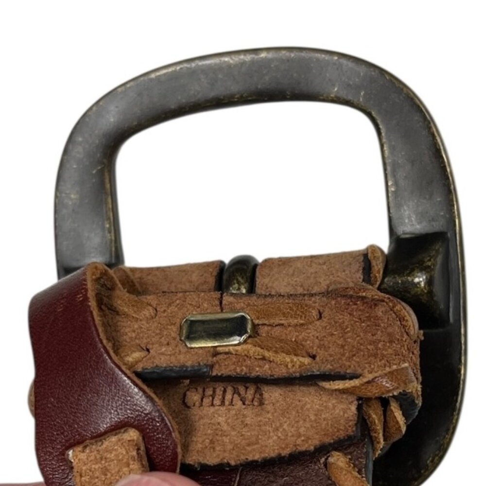 Fossil Belt Women's Size Medium Multicolor Suede … - image 7